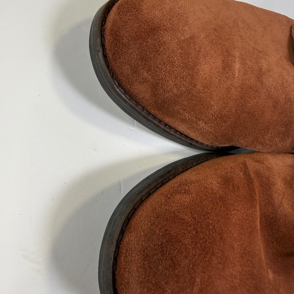 Clarks Brown Suede Derby Shoes Mens 9.5 main image 6